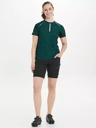 ENDURANCE | Short de cyclisme 2en1 Jamilla pour femmes | schwarz